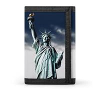 DWTJKMS Statue of Liberty Wallet Minimalist Mens Slim Trifold Wallets Modern Fashion Wallets Anti-Theft Wallet Holds Cards And Cash