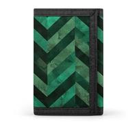 DWTJKMS With Emerald Green Wallet Minimalist Mens Slim Trifold Wallets Modern Fashion Wallets Anti-Theft Wallet Holds Cards And Cash