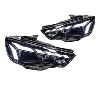 DWTNMEX Car Headlight Headlamp For A3 S3 RS3 2013-2016 For A5 Style LED Auto Headlights Assembly Dynamic Projector Lens Accessories Car Front Lamps Car Turn Light Headlamp(For Halogen Type A)