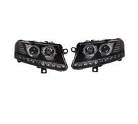 DWTNMEX Car Headlight Headlamp For A6 S6 Headlamp 2005-2010 For A6L C6 Headlights Assembly Daytime Running Light Eagle Eye Headlights LED Car Light Car Turn Light Headlamp(Normal version HID)