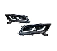 DWTNMEX Car Headlight Headlamp For Accord LED Headlight 2008-2013 Headlights Angel Eye Projector Lens Head Lamp Car Turn Light Headlamp