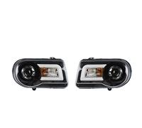 DWTNMEX Car Headlight Headlamp For Chrysler 300C 2005-2010 Front Headlights LED Car Headlight Assembly Projector Lens Tool Accessories Car Turn Light Headlamp