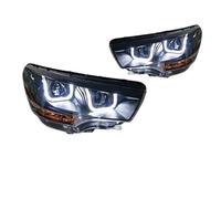 DWTNMEX Car Headlight Headlamp For Citroen C4L LED Headlight 2013-2016 For C4 DRL Turn Signal good Beam Angel Eye Projector Lens Head Lamp Headlights Car Turn Light Headlamp