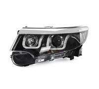 DWTNMEX Car Headlight Headlamp For Edge 2010-2014 Automobile Assembly Modification LED DRL Dual Projection Lens Xenon Front Lamps Imported Car Headlights Car Turn Light Headlamp(Low beam LED)