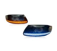 DWTNMEX Car Headlight Headlamp For Hyundai For Santa Fe Headlight 2007-2012 Modified DRL Dynamic Turn Signal LED Headlight Auto Accessories Car Car Turn Light Headlamp