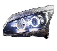 DWTNMEX Car Headlight Headlamp For Isuzu For D-Max For Dmax II 2012-2016 For Ultra Bright COB Led Angel Eyes Kit Halo Rings Day Light Car Accessories Car Turn Light Headlamp