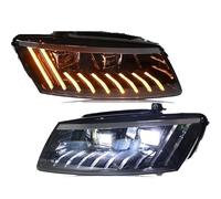 DWTNMEX Car Headlight Headlamp For Q5 2008-2018 Front Light LED DRL Moving Turn Signal Headlamp Car Accessories Plug And Play Car LED Headlights Assembly Car Turn Light Headlamp(For 2013-2017 Year)