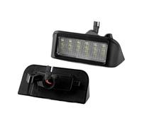 DWTNMEX Car LED Number Plate Lights For Citroen For BerlingoFor Jumpy For Spacetourer 2016-2021 2Pcs CAN Bus LED Number License Plate Lights Lamps