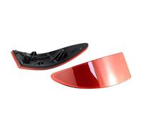 DWTNMEX Car Rear Bumper Reflector For Lexus IS250 IS350 IS220d IS200d 2006-2013 Signal Tail Brake Lamp 81910-53021 81920-53021 LED Rear Bumper Reflector Light(Red Lens (No Lamp))