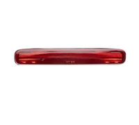DWTNMEX Car Rear Bumper Reflector For Mustang 2005-2009 Smoke RED Lens LED Third 3rd Brake Light Rear Stop Lamp Bar 1x(Red lens)