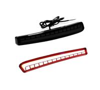 DWTNMEX Car Rear Bumper Reflector For Toyota For Corolla L LE SE 2019-2025 Sedan LED Rear Bumper Reflector Light Car Strop Brake Warning Start-up Dynamic Turn Signal Lamp(B Smoked Lens)