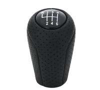 DWTNMEX Car Shift Knob for Mazda 3 BK 5 BL CR CW 6 II GH CX-7 ER for MX-5 NC III 23 MT Leather Shifter Lever Headball 5/6 Speed Gear Shift Knob(6 Speed B)