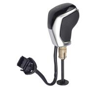 DWTNMEX Car Shift Knob for Passat B7 B8 for Golf 6 7 for MQB for Tiguan for Octavia for Yeti for Superb at Synchronize Electronic Display Gear Shift Knob White Light(Red-with Holes)