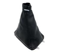 DWTNMEX Car Shift Knob for SAAB 93 9-3 SS 2003-2012 Car Styling Accessories 5 6 Speed Shift Gear Gaiter Knob Cover Real Leather Lever Shifter Case(Gear Shift Collar)