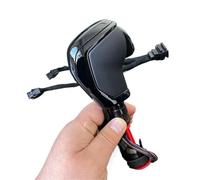 DWTNMEX Car Shift Knob for Skoda for Octavia for Seat Automatic Electronic LED Gear Shift Knob(2-Red Light)