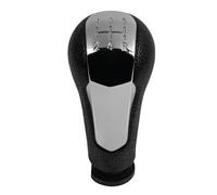 DWTNMEX Car Shift Knob for Spark 2011 2013 2014 2015 2016 Gear Shift Knob Lever Stick Gaiter Boot Cover Collar Car Styling Accessories(Chrome gearknob)