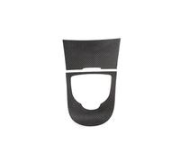 DWTNMEX for Benz G Class G350 G500 G63 W463 2019-2024 Real Carbon Fiber Central Control Gear Shift Knob Panel Cover Car Central Interior(Black Carbon Fiber)
