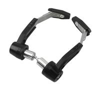 DWTNMEX Motorcycle Hand Guards 22MM Universal Motocross Brake Clutch Lever Hand Guard Protector Handguards Handguard(Silvery)