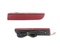 DWTNMEX Rear Bumper Reflector Light For Mitsubishi For Lancer For Evo For Evolution For ASX LED Bumper Reflector LightsDynamic Turn Signal Rear Tail Brake Lamp(Red Lens A)