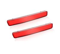 DWTNMEX Rear Bumper Reflector Light For Prius V 12-17 & For Scion TC 14-16 2PCS Red LED Rear Bumper Reflector Lights Tail Brake Lamps Canbus Car Accessories(2PCS Red Lens)