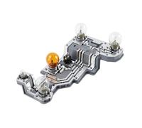 DWTNMEX Rear Circuit Board For Benz C Class S204 Station Wagon 2007 2008 2009 2010 2048201700 2048201800 Taillight Circuit Board With Bulb Tail Light Circuit Board(1pc right)