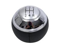 DWTNMEX Shift Lever Knob for BMW for MINI for Cooper R55 R56 R57 R58 R59 R60 R61 Car Gear Shift Knob Interior Lever Handball 5 6 Speed Accessories Gear Shifter Knobs(Silver 5Speed)