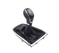 DWTNMEX Shift Lever Knob for Buick for Excelle GT/XT for OPEL for Astra 2009-2014 5/6 Speed Gear Shift Knob Lever Stick Gaiter Boot Cover Collar Gear Shifter Knobs(5 Speed Set)