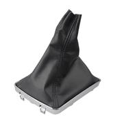 DWTNMEX Shift Lever Knob for Opel for Astra III H 1.6 for Vauxhall 2004-2010 5/6 Speed Gear Lever Shift Knob PU Leather Boot Case Collar Gear Shifter Knobs(Gear Shift Cover)