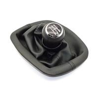 DWTNMEX Shift Lever Knob for Passat B5 1996-2005 5 Speed Car Gear Shift Knob Stick Gaiter Boot with Gear Shift Collars Gear Shifter Knobs