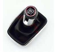 DWTNMEX Shift Lever Knob for VW for Golf 4 IV MK4 for GTI R32 for Bora for Jetta MT 12mm 5/6 Speed Car Gear Shift Knob Lever Shifter Gaitor Boot Gear Shifter Knobs(GT*I 6 Speed)