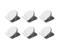 DWUENT 6pcs Magnetic Clips - Whiteboard Magnets & Fridge Magnets for Kids - Strong Hold Creative Organizers