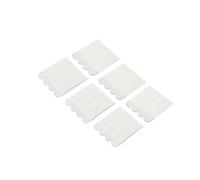 DWUENT Command Heavy Duty Picture Hanging Kit, 24 Pairs (48) 92x19mm Mix Fabric, No Residue, Damage-Free Adhesive for Textured Walls, Reusable Eco-Friendly Wall Hangers
