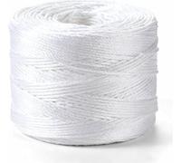 DWUENT Curtain Cord，2mm Roman Blind Cord, 100M Cotton Core Flexible White String with Fade-Resistant for Blinds, Crafts & Gift Boxes Non-Toxic Safety
