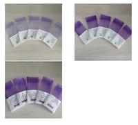 DWUENT Lavender Bags, Lavender Sachets, Lavenders Sachets for Moths, 24 Pack Scented Sachet with Long-Lasting Fragrance for Wardrobe, Drawers, Closet, Car, 7.5x15.5cm Purple Mesh Bags