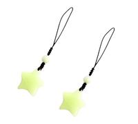 Dwuww 2Pcs Luminous Star Keychain Fashion Handbag Pendant Unisex Key Chain Charm Key Chain Glow In The Dark Couple Pendant Accessory and Keychain Carabiners Outdoor Recreation
