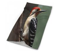 DWVSFJM Fashionable And Soft And Comfortable Headscarf Beautiful Woodpecker Printed Headscarf, Light And Breathable Scarf for Men And Women, Woodpecker, One size