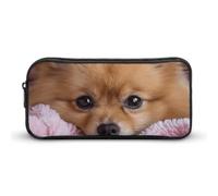 DWVTFSM Lying on Blanket Pencil Case Pen Bag Large Capacity Cute Pencil Pouch Makeup Cosmetic Bag for Women Men