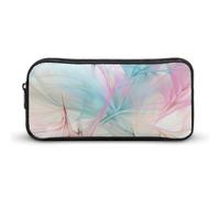 DWVTFSM Pastel Colorful Pattern Pencil Case Pen Bag Large Capacity Cute Pencil Pouch Makeup Cosmetic Bag for Women Men