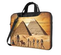 DWVTSLH Ancient Egypt Laptop Bag for Women Men 14 inch, 360 Protective Computer Shoulder Bag Briefcase Messenger Bags