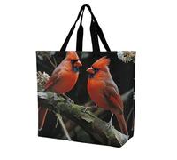 DWVTSLH Cardinals Birds Fauna Wild Crossbody Bag Women's Fashion Tote Bag Shoulder Tote Bag Versatile Travel Shoulder Bag Fitness Tote Bag for Fitness Trips Out