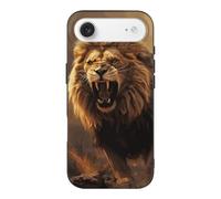 DWVTSLH Case for iPhone 17 Air, Full Body Rugged Drop Proof Phone Cover | Angry Roaring Lion Phone Case for Women Men, Shockproof Protective Mobile Phone Case, Slim & Anti Yellowing