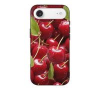 DWVTSLH Case for iPhone 17 Air, Full Body Rugged Drop Proof Phone Cover | Red Cherries Phone Case for Women Men, Shockproof Protective Mobile Phone Case, Slim & Anti Yellowing