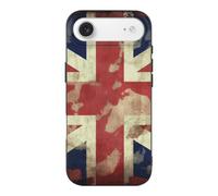 DWVTSLH Case for iPhone 17 Air, Full Body Rugged Drop Proof Phone Cover | Vintage Union Jack British Flag Phone Case for Women Men, Shockproof Protective Mobile Phone Case, Slim & Anti Yellowing
