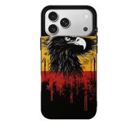 DWVTSLH Case for iPhone 17 Pro Max, Full Body Rugged Drop Proof Phone Cover | Germany Flag Eagle Phone Case for Women Men, Shockproof Protective Mobile Phone Case, Slim & Anti Yellowing