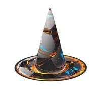 DWVTSLH Cool Soccer Ball Halloween Witch Hat 3 PCS Witch Costume Accessories Wizard Hats for Halloween Party Supplies