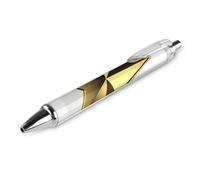 DWVTSLH Gold Star Pens Ballpoint, 1 PCS 0.5mm Quick Dry Black Ink Pens, Smooth Writing Pens with Soft Grip, Retractable Gel Pen Office Supplies Custom Pens Personalized Gifts