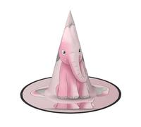 DWVTSLH Small Elephant Halloween Witch Hat 1 PCS Witch Costume Accessories Wizard Hats for Halloween Party Supplies