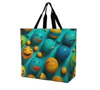 DWVTSLH Smiley Face Crossbody Bag Women's Fashion Tote Bag Shoulder Tote Bag Versatile Travel Shoulder Bag Fitness Tote Bag for Fitness Trips Out