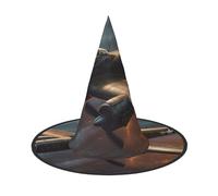 DWVTSLH World War Aircraft Halloween Witch Hat 2 PCS Witch Costume Accessories Wizard Hats for Halloween Party Supplies