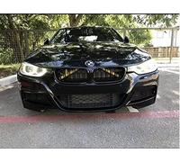 DWVV F20 F30 Grill Insert Trims for BMW 2 3 Series 2012-2018, Front Grille Trim Strips Car Accessories for BMW 320i 328i 330i 335i 428i(F20 F30, Yellow)